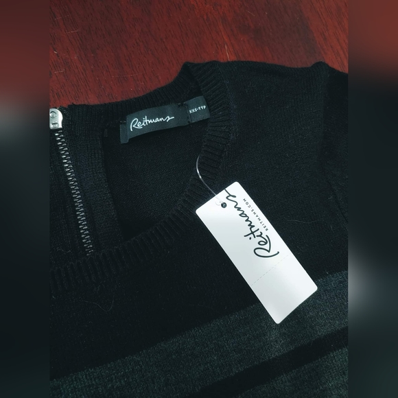 🍁❄️NWT, Reitmans beautiful grey winter, fall, automn dress, XXS, Stre - Picture 5 of 6